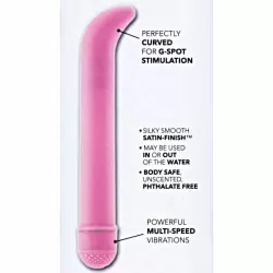 Вибромассажёр Calexotics First Time Power G – розовый