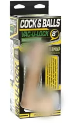 Фаллос-насадка Realistic 8