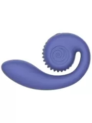 Анатомический вибратор SVibe GIZI Lite, непрерывная стимуляция, 2 мотора, 5 режимов работы, голубой