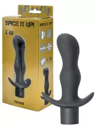 Анальная пробка с вибрацией Spice It Up Teaser – серый