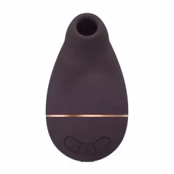 Бесконтактный стимулятор клитора Irresistible Kissable Purple, 11 см, силикон, фиолетовый