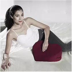 Подушка для любви Liberator Heart Wedge - бордовый