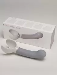 Насадка для стимуляции точки G для пульсатора Revel Body Reach – серый