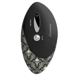 Бесконтактный клиторальный стимулятор Womanizer Pro – черный с белым (тату)