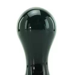 Анальный стимулятор Crystal Pops Small из стекла – черный