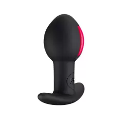 Анальный стимулятор B Ball Uno со смещенным центром тяжести – черный с малиновым