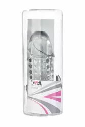 Насадка с двойной стимуляцией TOYFA - прозрачный