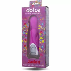 Мультифункциональный мини вибратор Dolce Jaden – розовый