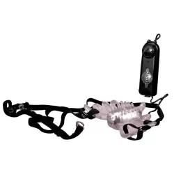 Клиторальный стимулятор-бабочка Classix Butterfly Strap-On - фиолетовый