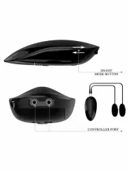 Реалистичный мастурбатор Baile Veronica, мини-полуторс, два отверстия, с двумя вибропулями