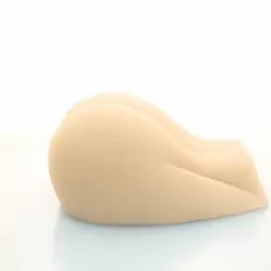 Реалистичный мастурбатор Real Booty, 24 см, два отверстия, ТПР, телесный