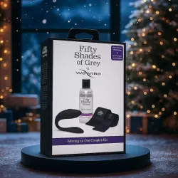 Новогодний набор для пар Fifty Shades of Grey We-Vibe Moving As One, 3 предмета, черный