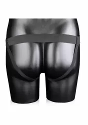 Светящийся страпон Shots toys, со спиралевидной фактурой, 20 см, неоновый зеленый