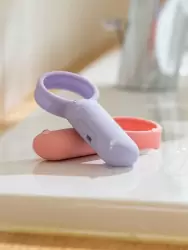 Кольцо-вибронасадка iroha SVR Very Peri, 5 скоростей, 9 см, сиреневый