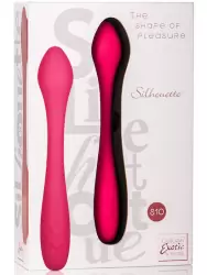 Вибромассажер Silhouette S10 перезаряжаемый – красный