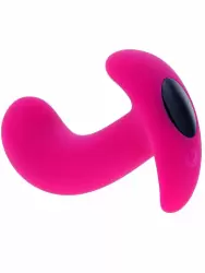 Массажер простаты Evolved Hooking Up, с вибрацией, с пультом ДУ, 10 режимов, розовый