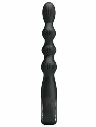 Анальная ёлочка Baile Federer, с вибрацией, 12 режимов, силикон