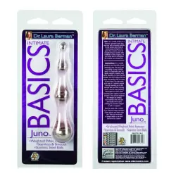 Вагинальный тренажер-стимулятор мышц таза для женщин  Dr. Laura Berman Juno Weighted Pelvic Exercise – прозрачный