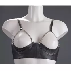 Кожаный лиф Подиум - S/M