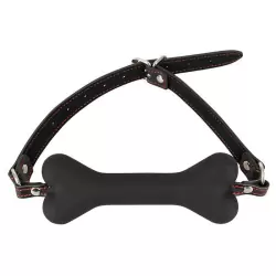 Кляп-кость Bad Kitty Knebel Bonе - черный