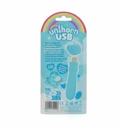 Вибропуля Unihorn USB - Mount'n Peak, голубой