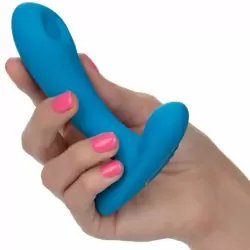 Массажер простаты с управлением при помощи пульта Silicone Remote Pulsing Pleaser