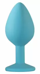 Анальная пробка Emotions Cutie Medium Turquoise pink crystal 4012-03Lola