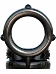 Эрекционное кольцо Pipedream Rock Hard Cock Pipe, с подхватом мошонки, ТПР, 3,3 см