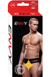 Мужские трусы-брифы из сетки - L/XL