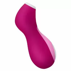 Перезаряжаемый водонепроницаемый волновой стимулятор клитора Satisfyer Pro Penguin – розовый