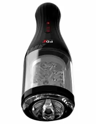 Мастурбатор Talk Dirty Rotobator с ротацией и голосовым сопровождением - черный