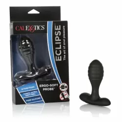 Анальный стимулятор Eclipse Ultra-Soft Probe с функцией памяти - черный
