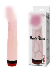 Дилдо-реалистик Rocking Dong с вибрацией – телесный