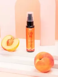 Массажный гель Intt LICK ME, разогревающий, съедобный, персик, 50 мл