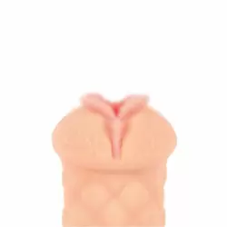 Мастурбатор в форме вагины с двойным слоем ELEGANCE.002D