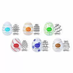 Набор мастурбаторов Tenga Egg Standard Set 1, 3 шт.