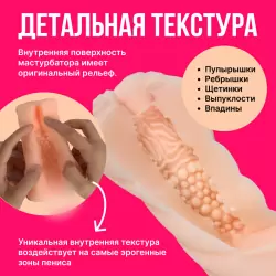 Реалистичный мастурбатор-вагина Real Woman Блондинка