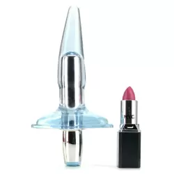 Анальная пробка с вибрацией High Intensity Vibro Tease Stimulators - голубая