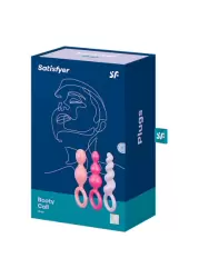 Набор анальных пробок Satisfyer Plugs Colored