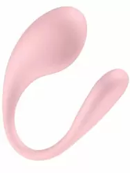 Интерактивное виброяйцо Kiiroo Spot, управление с приложения, 9,7 см, розовое