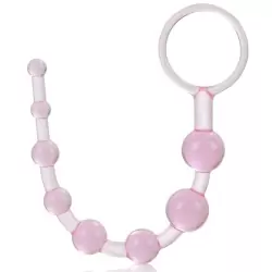 Анальная цепочка Anal 101 Intro Beads – розовый