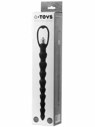 Анальная елочка TOYFA A-Toys с вибрацией – черный