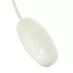 Вибропуля iSex с USB-питанием большая – белый