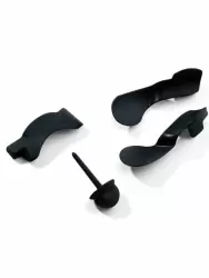 Пояс верности для мужчин Mystim 2, 8,2 см, серебристый