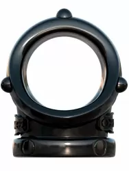 Эрекционное кольцо Pipedream Rock Hard Cock Pipe, с подхватом мошонки, ТПР, 3,3 см