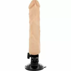 Вибромассажер с пультом управления BASECOCK REALISTIC VIBRATOR REMOTE CONTROL FLESH 21 CM