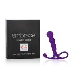 Массажер простаты Embrace Beaded Probe перезаряжаемый – фиолетовый