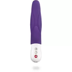 Мощный вибратор-кролик Fun Factory Lady Bi, 2 мотора, 12 режимов, силикон, фиолетовый