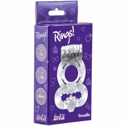 Эрекционное кольцо Rings Treadle white 0114-60Lola