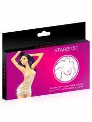 Мягкие наклейки на соски Concorde STARBUST NIPPLE COVERS SILICONE, силикон, телесный